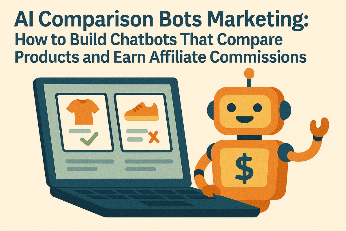 AI Comparison Bots Marketing: How to Build Chatbots That Compare Products and Earn Affiliate Commissions
