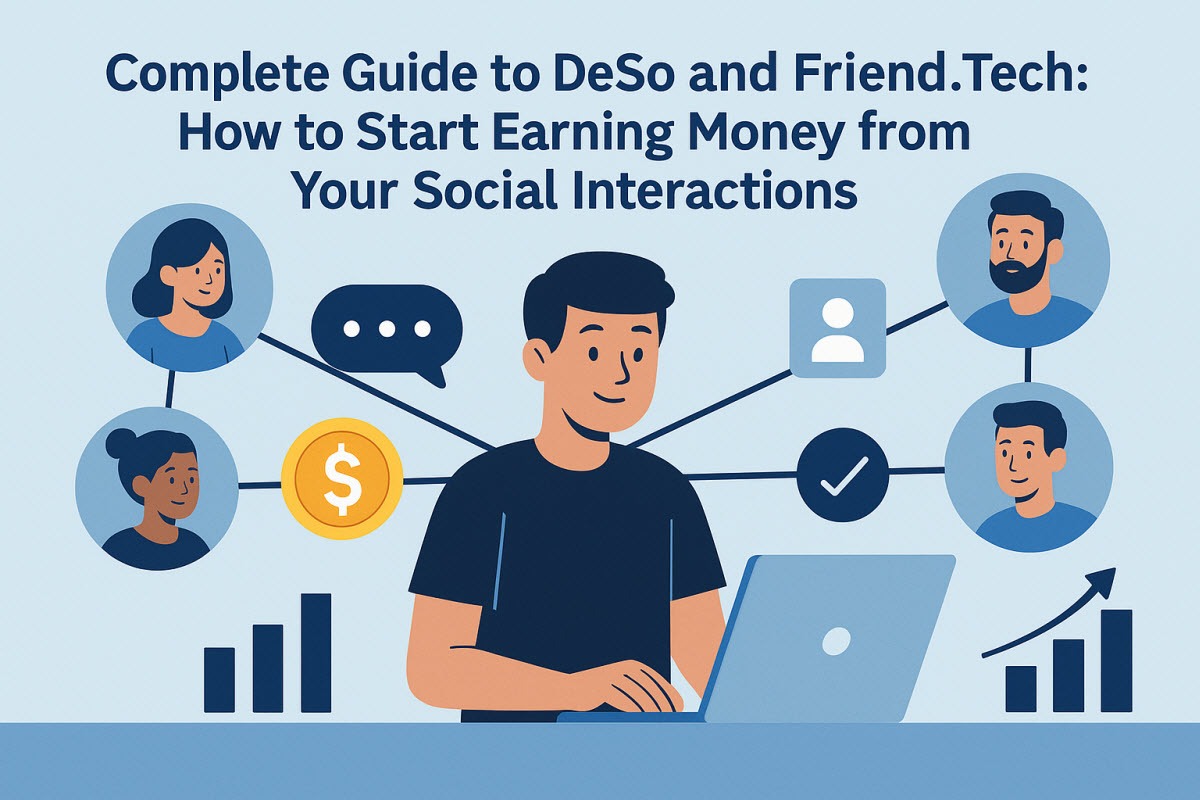 Complete Guide to DeSo and Friend.Tech: How to Start Earning Money from Your Social Interactions