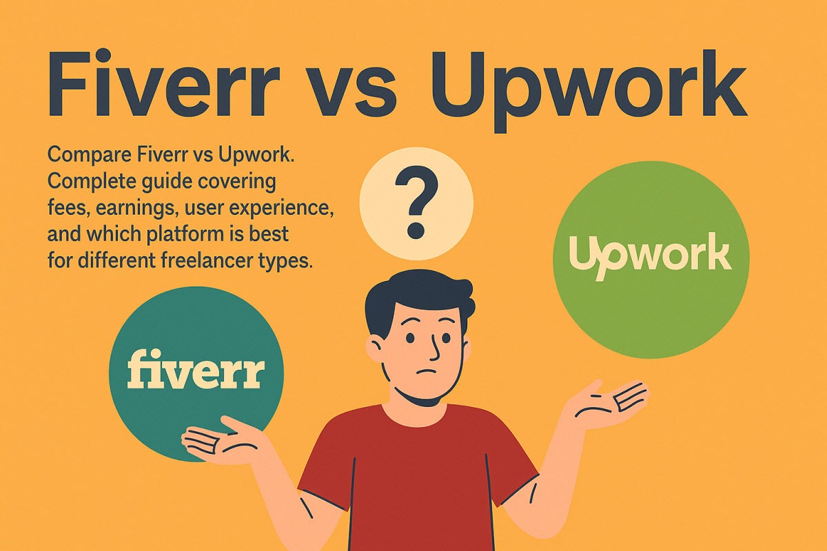 Fiverr vs Upwork: Complete Comparison Guide for Freelancers