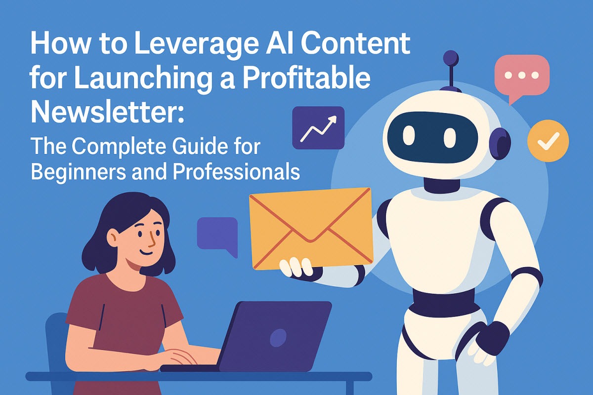 How to Leverage AI Content for Launching a Profitable Newsletter: The Complete Guide for Beginners and Professionals