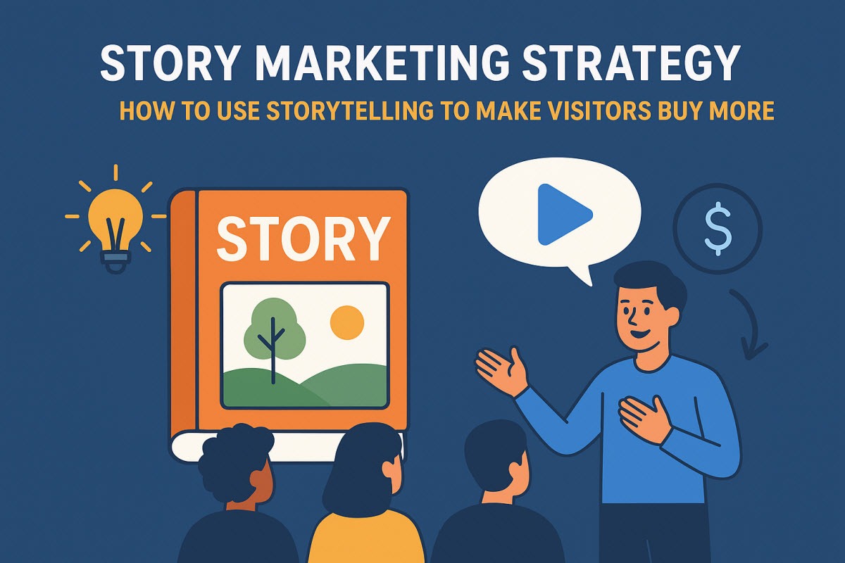 Story Marketing Strategy: How to Use Storytelling to Make Visitors Buy More
