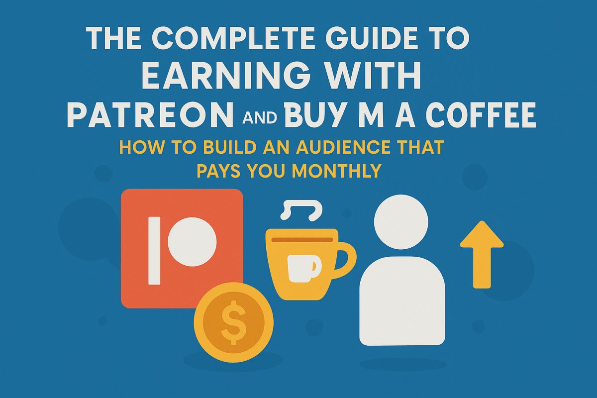 The Complete Guide to Earning with Patreon and Buy Me a Coffee: How to Build an Audience That Pays You Monthly