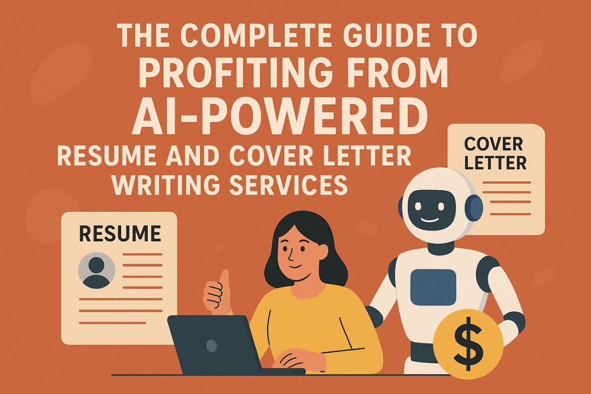 The Complete Guide to Profiting from AI-Powered Resume and Cover Letter Writing Services