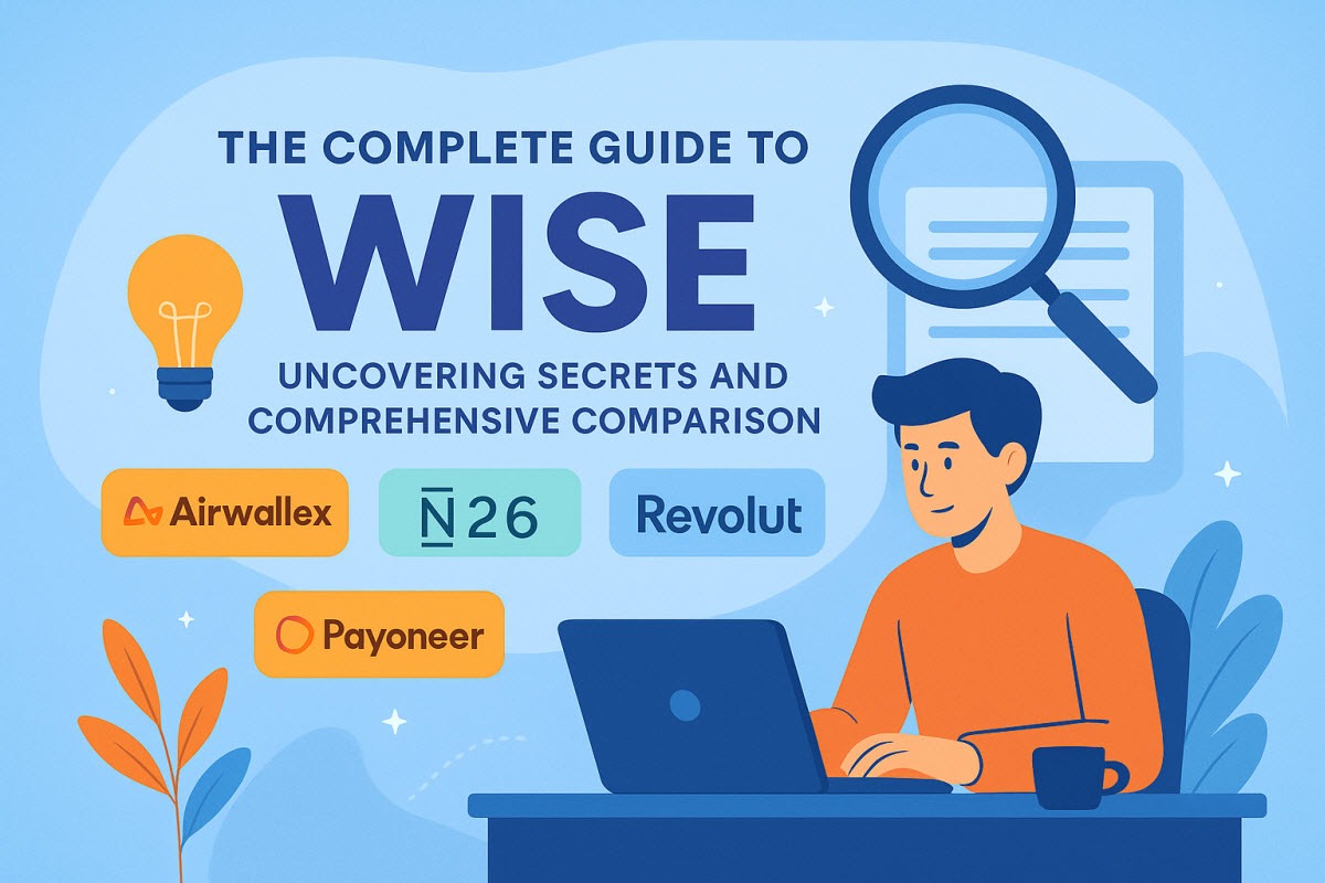 The Complete Guide to Wise: Uncovering Secrets and Comprehensive Comparison with Airwallex, N26, Revolut, and Payoneer