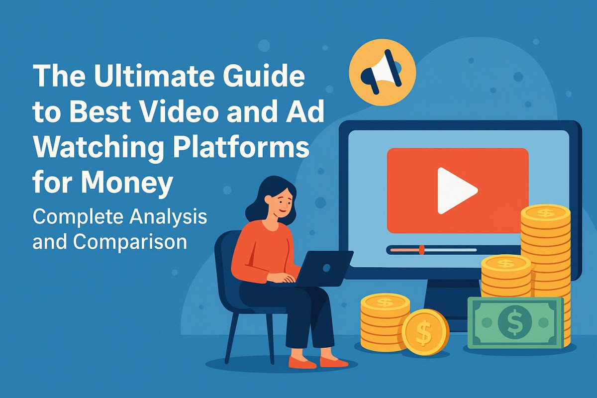 The Ultimate Guide to Best Video and Ad Watching Platforms for Money: Complete Analysis and Comparison