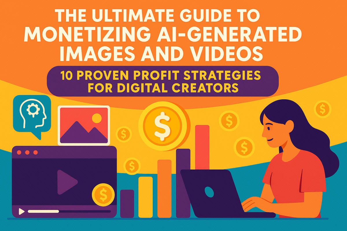 The Ultimate Guide to Monetizing AI-Generated Images and Videos: 10 Proven Profit Strategies for Digital Creators